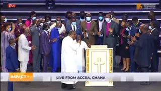 Arch Bishop Duncan Williams Prays for Apostle Joshua Selman