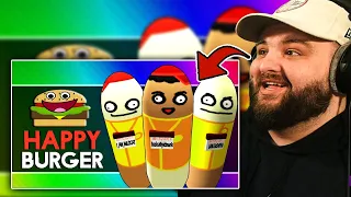 Vanoss Crew HAPPY BURGER! (Citizen Burger Disorder / Burger Simulator Funny Moments) Reaction