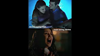 This parallel 😩❤️#hopemikealson #legacies #tvdu #originals #davina