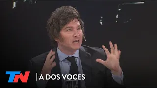 Javier Milei: “Sigamos así y vamos a ser la villa más grande del mundo”