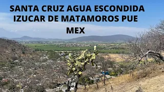 Santa Cruz AGUA ESCONDIDA UN PUEBLITO PINTORESCO I MUY BONITO LES RECOMIENDO VEAN TODO EL VIDEO