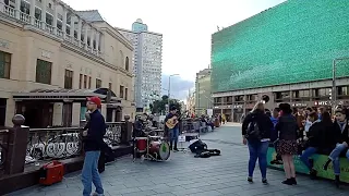 Street Music-  Arbat St, Moscow, Russia