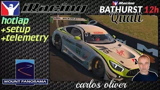 Iracing Hotlap @Bathurst 12h/ Quali Lap/ Mercedes GT3// setup+telemetry 2:01,958 Carlos Oliver