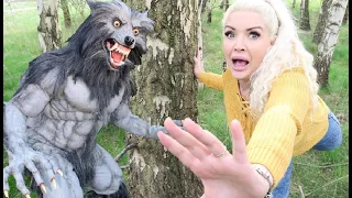Giant Werewolf In The Park!! Monsters Are Everywhere!!