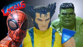 SUPERIOR SPIDERMAN VS WOLVERINE & HULK Stop Motion Action Video