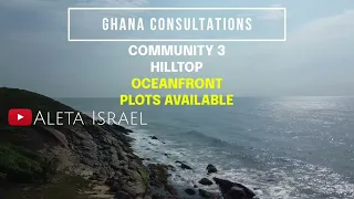 WATER Front Land Available, in Ghana Consultations - Community 3! 🌊🌳🇬🇭