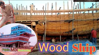 How To Make Wooden Ship Canfarmande 🛠️ Canfarmande Old Wooden Ship ⛵🚢