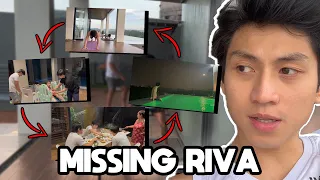 STAYING AT RIVA'S HOUSE WITHOUT RIVA!