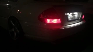 w211 e55 звук выхлопа