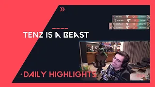 TENZ AFTER JOINING SENTINELS / Daily VALORANT Highlights