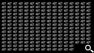 Word search  Find three words Hot - Dot - Lot