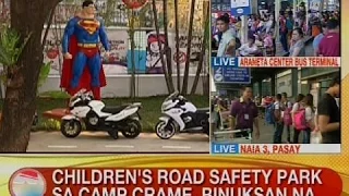 UB: Children's road safety park sa Camp Crame, binuksan na