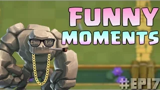 Funny Moments, Glitches, Fails, Wins and Trolls Compilation #17 | CLASh ROYALE Montage