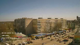 Timelapse 09-04-2018 - Новомосковск, Украина