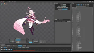 2D Spine Animation - Yae Sakura - Honkai Impact 3rd