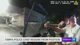 Tampa Police Chief Mary O'Connor resigns after golf cart traffic stop