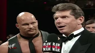 Mr McMahon Invites Stone Cold To His Jackass Of The Year Award.