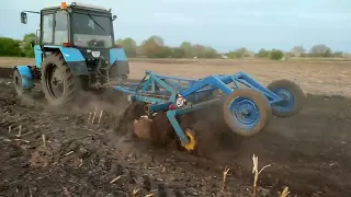 Дисковка під посів сої__МТЗ-82 АГД- 2,1! 08.05.2023р.