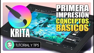 Krita - Tutorial Inicial | Conceptos básicos