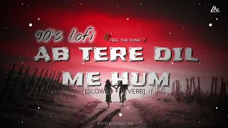 Ab Tere Dil Mein [90's-Slowed+Reverb] Kumar sanu | Alka yagnik {90's hits lofi}