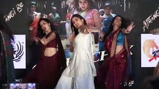 Sara Ali Khan Promoting Film Atragi Re Song Chaka Chak