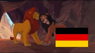 The Lion King (1994) Scar & Mufasa [German/Deutsch]