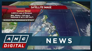 Typhoon Mawar seen to enter PH by late Friday or early Saturday | ANC