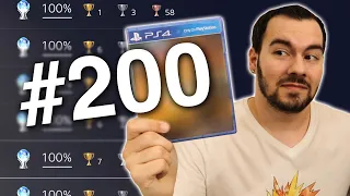 Unlocking My 200th Platinum Trophy on PSN After 13 Years of Trophy Hunting