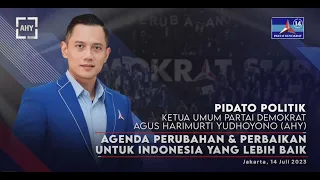 Pidato Politik Ketua Umum Partai Demokrat, Agus Harimurti Yudhoyono