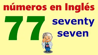 Números en ingles del 1 al 100. Numbers from 1 to 100. Aprender ingles para principiantes