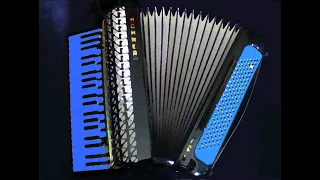 The Blue Danube for accordion with sheet music