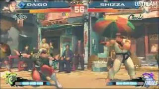 Daigo (Ryu) vs Shizza (Chun Li)