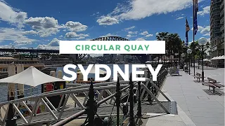 Sydney City Travel Walk - Australia Tour (4K 60FPS)