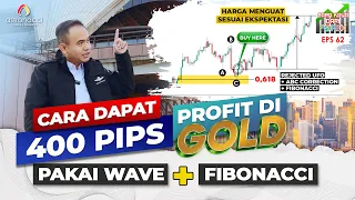 BELAJAR CARA MENGGUNAKAN ELLIOTT WAVE UNTUK TRADING GOLD | FIBONACCI + UNFILLED ORDER