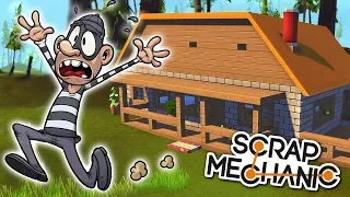 🏡 ПОБЕГ из ДОМА с ЛОВУШКАМИ 😈 МУЛЬТИК в СКРАП МЕХАНИК 🔨 Scrap Mechanic 🔧