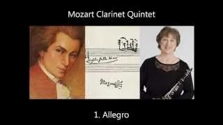 Mozart Clarinet Quintet, K. 581 (movement 1/4)