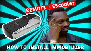 Immobilizer for E Scooter | How to install tutorial