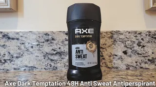 In Hand Review of AXE Dual Action Antiperspirant Stick Dark Temptation