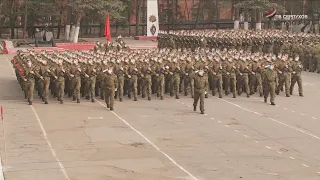 Курсанты серпуховского филиала военной академии им. Петра Великого готовятся к параду Победы