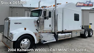 2004 KENWORTH W900L - 065836 - SOLD