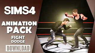 The Sims 4 | Fight And Dodge Animation Pack | Download
