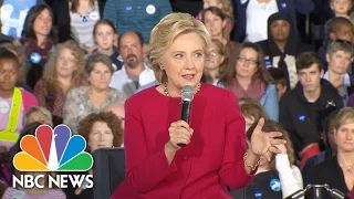 Teen Asks Hillary Clinton About Body Image And Donald Trump's Comments On Women | NBC News