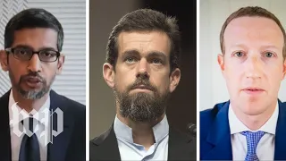 WATCH LIVE: Facebook, Google and Twitter CEOs testify in front of Senate