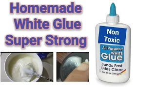 How to make homemade glue | homemade favicol |super Strong white glue at home