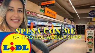 SPESA CON ME DENTRO LA LIDL IN 🇬🇧