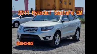 2011 Hyundai SantaFe used car inspection for export (BU642483)carwara,카와라 싼타페 수출