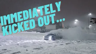 Snow Drifting with the 400WHP Subaru Outback XT!