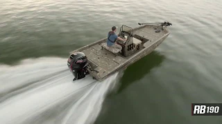 Ranger Aluminum RB190 On Water Footage