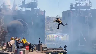 Ryan Gosling and David Leitch join THE FALL GUY Stuntacular Pre-Show at Universal Studios Hollywood