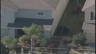 Possible sinkhole in Land O' Lakes